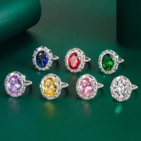 Vintage fashion ring female imitation pigeon egg opening ring