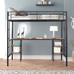 LOFT BED WITH TABLE