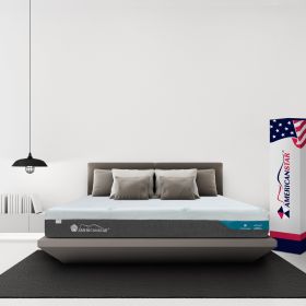 Sweet 8" King Mattress; Cool Gel Memory Foam with Ice Feel Cooling Fabric; Firm Foam Core Support; Made in USA