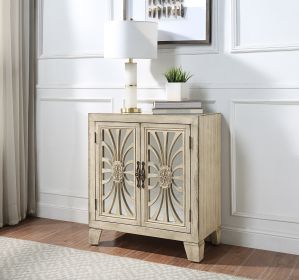 Nalani Console Table in Antique White Finish AC00197