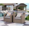 Wicker Outdoor Furniture - Two single chair