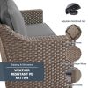 Wicker Outdoor Furniture - Two single chair