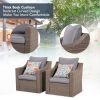 Wicker Outdoor Furniture - Two single chair
