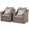Wicker Outdoor Furniture - Two single chair