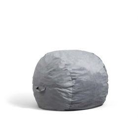Big Joe Fuf Chair Desert Rose (Color: Gray)